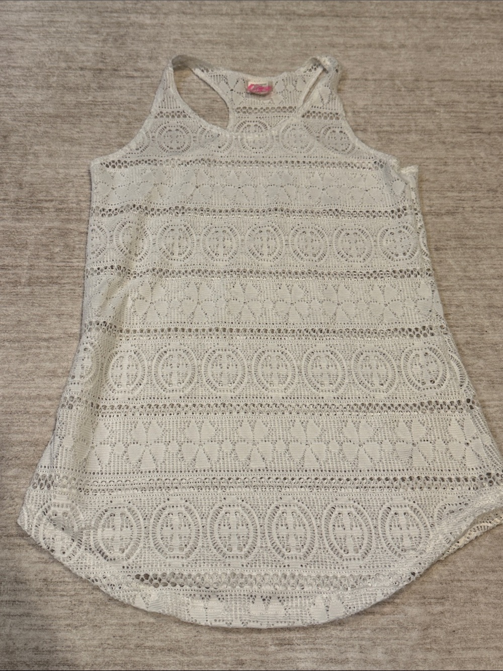 Swim cover up for girls. Size 8